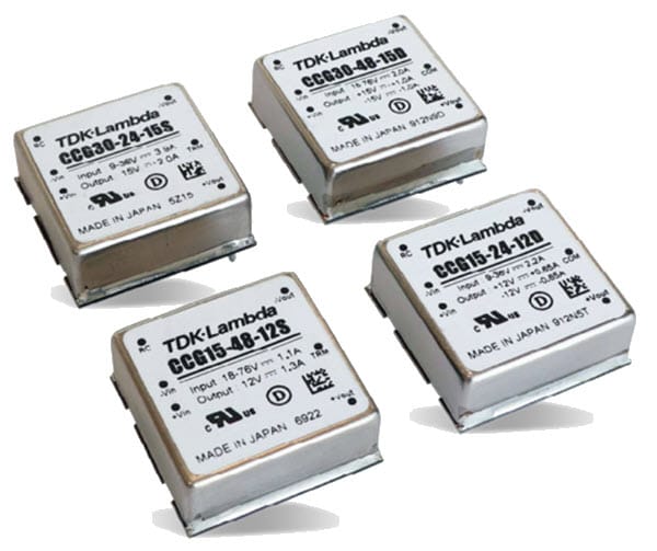 TDK Lambda CCG Series of DC/DC Converters