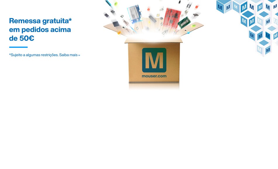 Remessa gratuita* em pedidos acima de 50€. *Sujeito a algumas restrições. Saiba mais.